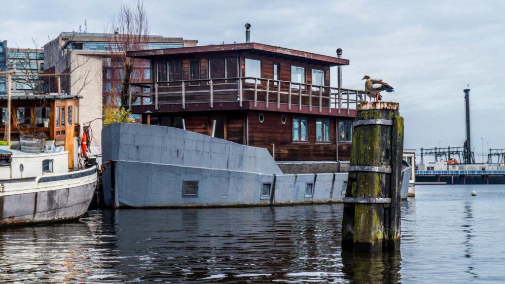 The most unusual hotels in Amsterdam - boat