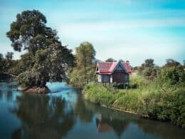 A house in Laos.