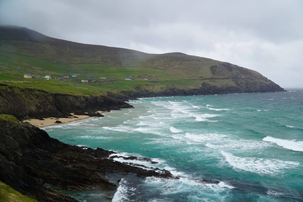 The magnificent panorama offered at Slea Head.a